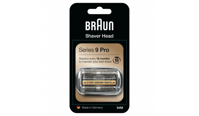 Braun 94M Silver Series 9 cassette