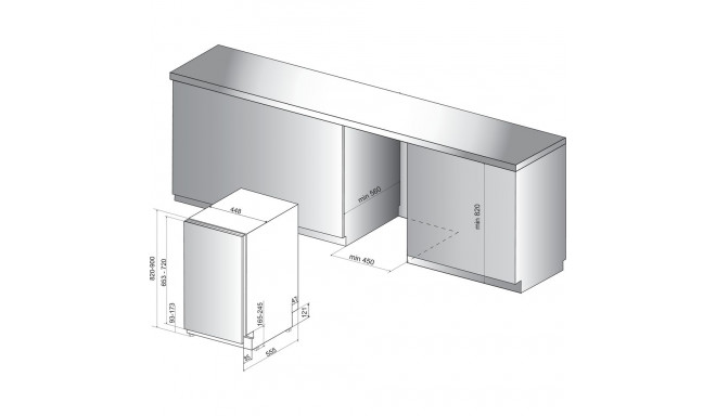 Whirlpool WSIP 4O33 PFE