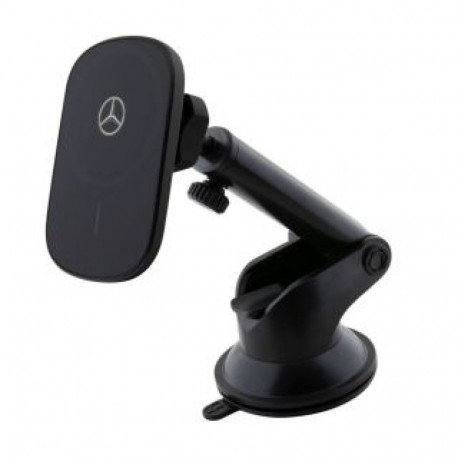 - Mercedes Magnetic Car Holder with 15W Wireless Charging Black