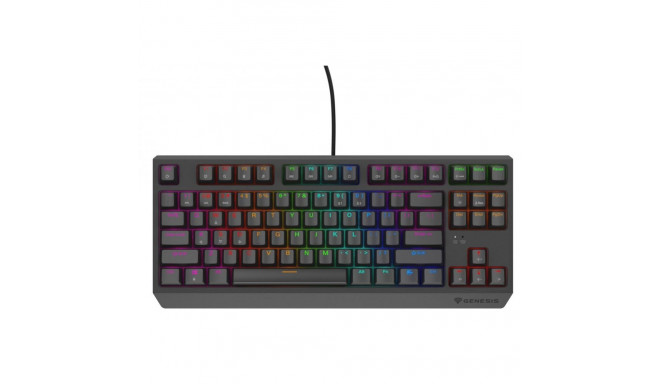 Genesis THOR 230 | Mechanical Gaming Keyboard | Wired | US | Black | USB Type-A | Outemu Red