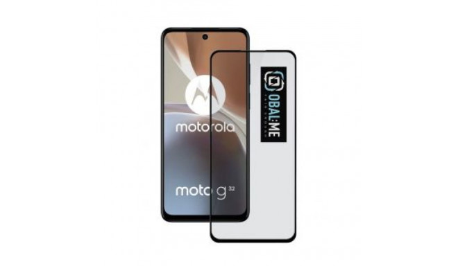 - OBAL:ME 5D Glass Screen Protector for Motorola G32 Black