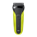 Braun Shaver 300s Operating time (max) 30 min Black/Green