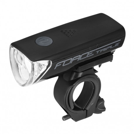 Jalgratta esituli FORCE TRIPLE 19LM Black