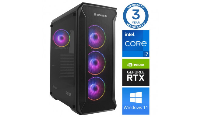 INTOP i7-12700F 32GB 500SSD M.2 NVME RTX4060 8GB WIN11Pro