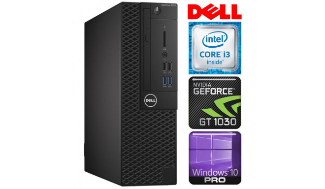DELL 3050 SFF i3-7100 8GB 256SSD M.2 NVME GT1030 2GB WIN10Pro