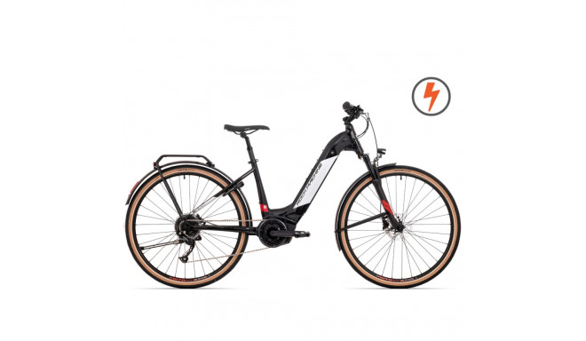 Elektriskais velosipēds Rock Machine 29 Crossride e400B melns (L)