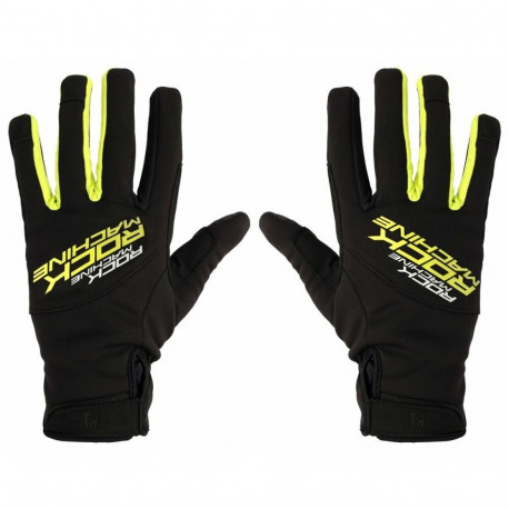 Rattakindad Rock Machine Winter Race LF, must/roheline, L