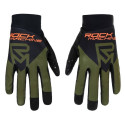 Rattakindad Rock Machine Race FF, must/roheline/oranž, XL