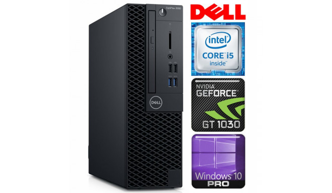 DELL 3060 SFF i5-8500 16GB 128SSD M.2 NVME+2TB GT1030 2GB DVD WIN10Pro