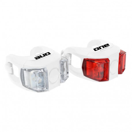 Jalgrattatulede komplekt Rock Machine S.Light 05 White