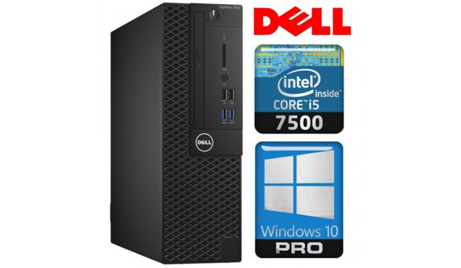 DELL 3050 SFF i5-7500 16GB 512SSD M.2 NVME+2TB WIN10Pro