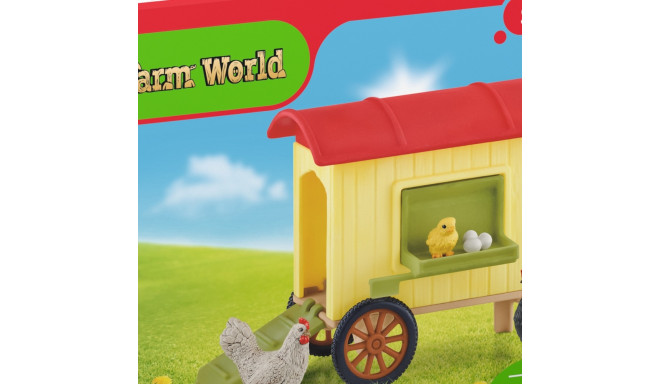 SCHLEICH FARM WORLD Mobiilne kanakuur