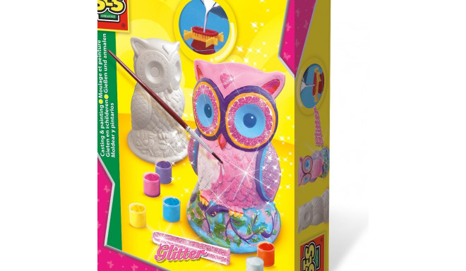 SES Casting and painting set "Owl"