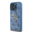 Guess 4G Big Logo iPhone 16 Pro Case - Blue