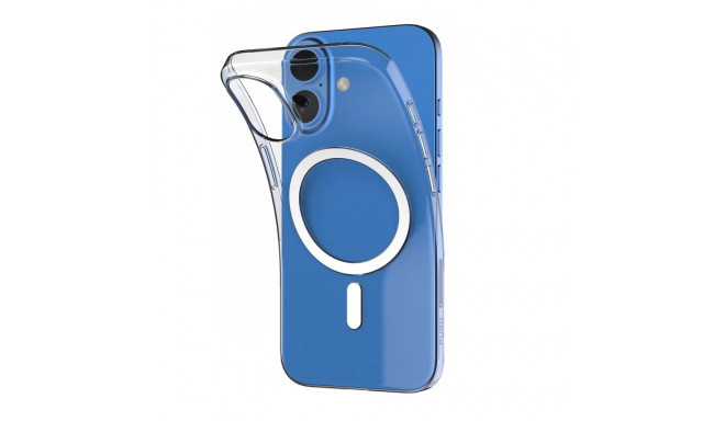 Puro 03 Mag MagSafe Silicone Case for iPhone 16 - Transparent