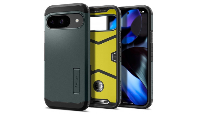 Spigen Tough Armor Case for Google Pixel 9 / 9 Pro - Green