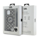 Karl Lagerfeld IML Crossbody Monogram Karl & Choupette Head MagSafe Case for iPhone 15 / 14 / 13