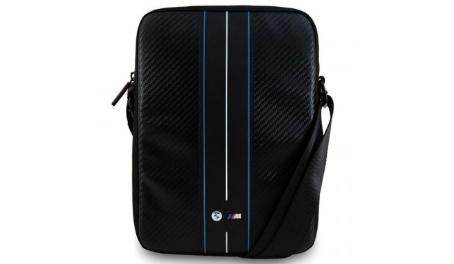 BMW Carbon & Blue Stripe bag for 8" tablet - black