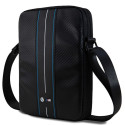 BMW Carbon & Blue Stripe bag for 8" tablet - black