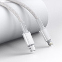 Baseus CATLGD-A02 Lightning - USB-C PD cable 20W 480Mb/s 2m - white