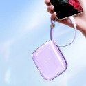 Joyroom powerbank 10000mAh Jelly Series 22.5W with built-in USB C cable purple (JR-L002)