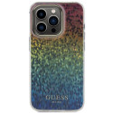 Guess IML Faceted Mirror Disco Iridescent case for iPhone 14 Pro Max - multicolored