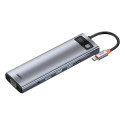 Baseus Metal Gleam 11in1 multifunctional USB Type C HUB - 3x USB 3.2 Gen 1 5Gbps / USB Type C PD 100