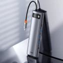Baseus Metal Gleam 11in1 multifunctional USB Type C HUB - 3x USB 3.2 Gen 1 5Gbps / USB Type C PD 100