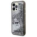 Karl Lagerfeld Liquid Glitter Choupette case for iPhone 13 Pro Max - transparent