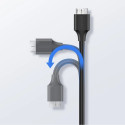 Ugreen cable USB Type C - micro USB Type B SuperSpeed ​​3.0 1m black (US312 20103)