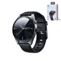 Joyroom Classic Series JR-FC2 smartwatch with call answering function / IP68 protection - black