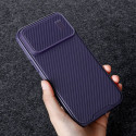 Nillkin CamShield S Case iPhone 14 Pro Max Armored Cover Camera Protector Black