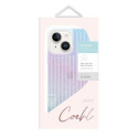 Uniq Coehl Linear case for iPhone 14 Plus - pink and blue