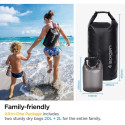 Spigen Aqua Shield A630 bag waterproof 20 l + bag 2 l - black