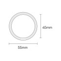 Baseus Halo Series magnetic ring (2 pcs/package) black (PCCH000001)