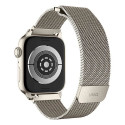 Uniq Dante Stainless Steel strap for Apple Watch 1/2/3/4/5/6/7/8/SE/SE2 42/44/45mm - beige