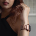 Uniq Dante Stainless Steel Strap for Apple Watch 1/2/3/4/5/6/7/8/SE/SE2 38/40/41mm - Rose Gold