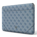 Guess 4G Uptown Triangle Logo case for a 16" laptop - blue