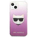 Karl Lagerfeld KLHCP13SCTRP iPhone 13 mini 5.4" hardcase pink/pink Choupette Head