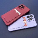 Card Armor Case Pouch Cover for Xiaomi Redmi 10X 4G / Xiaomi Redmi Note 9 Card Wallet Silicone Armor