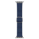 Uniq Aspen Braided strap for Apple Watch 1/2/3/4/5/6/7/8/SE/SE2 44/42/45 mm - blue