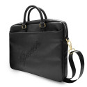 Guess Saffiano Script bag for a 16" laptop - black