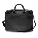 Guess Saffiano Script bag for a 16" laptop - black