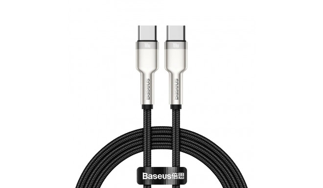 Baseus Cafule Series Metal Data USB-C / USB-C PD QC SCP 100W 5A 1 m cable - black