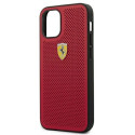 Ferrari FESPEHCP12SRE iPhone 12 mini 5.4" red/red hardcase On Track Perforated