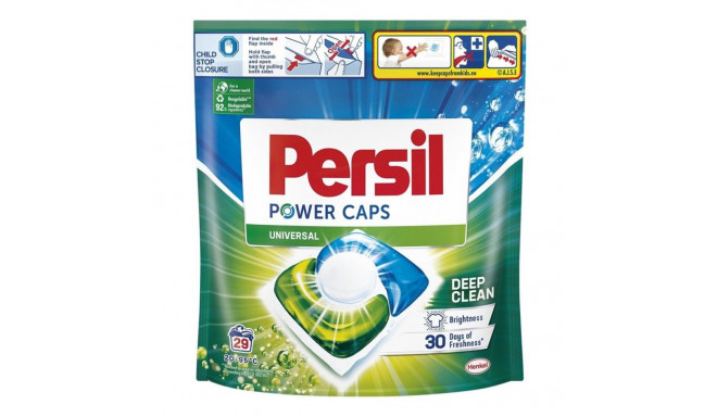 CAPS WASHI PERSIL POWER CAPS WHITE 29PCE