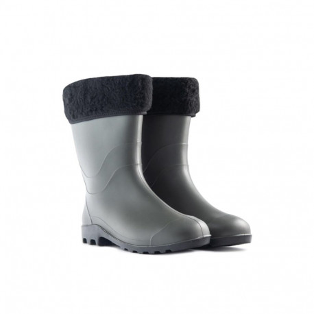 QUILTED MEN`S RUBBER BOOTS (45 SIZE)