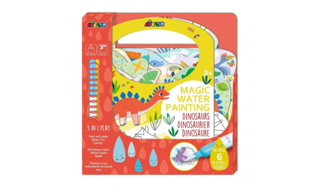 TOY AVENIR MAGIC WATER PAINTING DINOSAUR