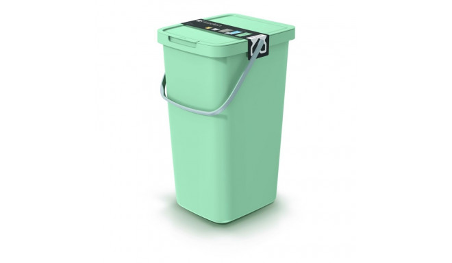 WASTE BIN SOFT GREEN 25L