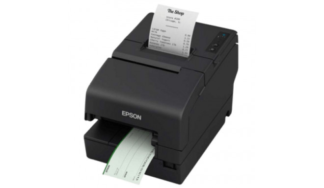 Epson TM-H6000VI, cutter, MICR, USB, RS232, Ethernet, OPOS, black